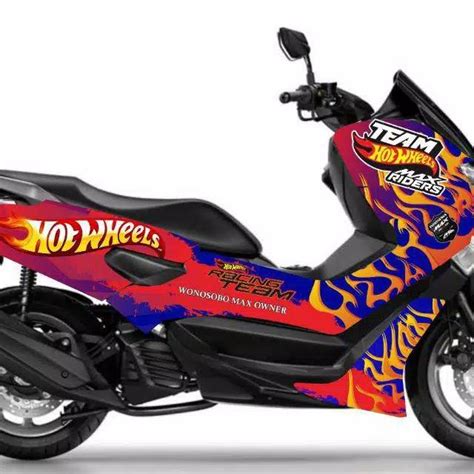 Jual Decal Stiker N MAX HOT WHEELS FULL BODY Shopee Indonesia