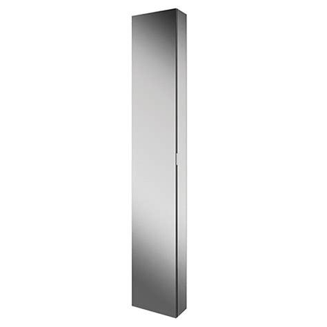 Hib Eris 30 Aluminium Tall Slimline Bathroom Cabinet 45300