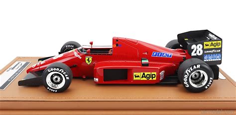 TECNOMODEL TM18 202A Masstab 1 18 FERRARI F1 F1 86 N 28 BRAZILIAN GP