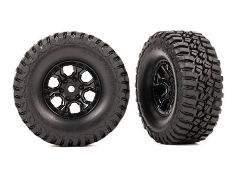 TRAXXAS Jant Lastik Set BFGoodrich Mud Terrain T A KM3 2 2x1 0