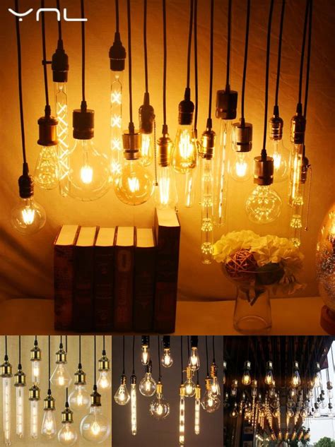 Visit To Buy Ynl Lampada Vintage Led Edison Bulb E27 E14 220v 2w 4w 6w 8w Bombillas St64 G80