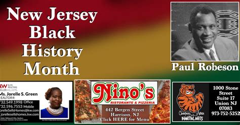 Celebrating The Legacy Of Paul Robeson New Jerseys Beacon Of Art And