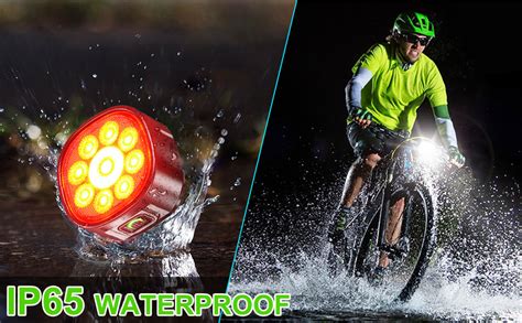 Usb Rechargeable Bike Lights Setip Waterproof Mountain Road