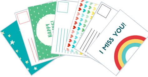 Free Online Printable Postcards - FREE PRINTABLE TEMPLATES