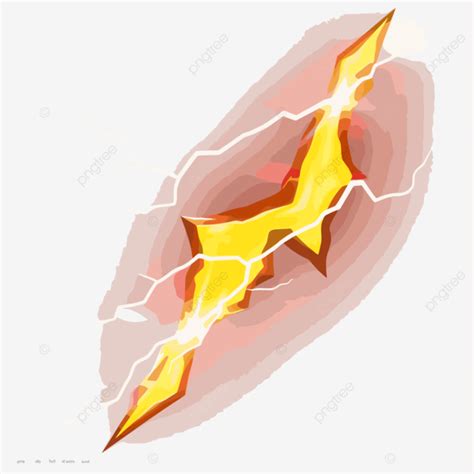 현실적인 번개 클립 아트 번개 만화와 노란색 볼트의 그림 벡터 현실적인 번개 클립 아트 만화 PNG 일러스트 및 벡터 에