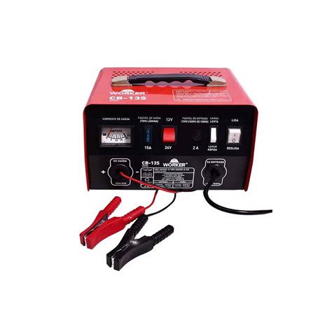 Chiareli Carregador Bateria Automotiva Worker Cb13s Para 12v E 24v