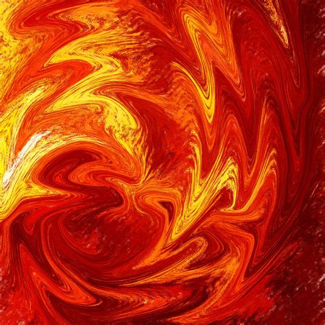 Dancing Flames Abstract Painting By Irina Sztukowski Pixels