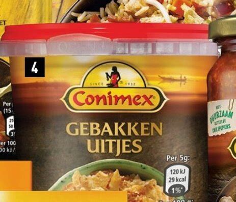 Conimex Gebakken Uitjes G Aanbieding Bij Aldi