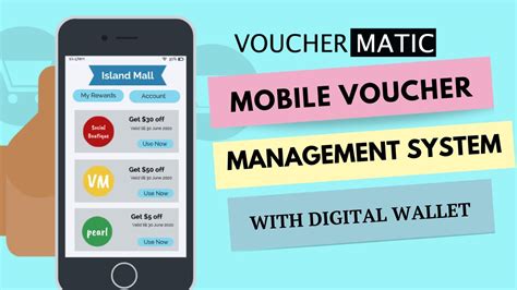 Mobile Voucher Management System With Digital Wallet Vouchermatic