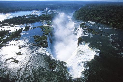 Iguazu Falls Devil's Throat Map