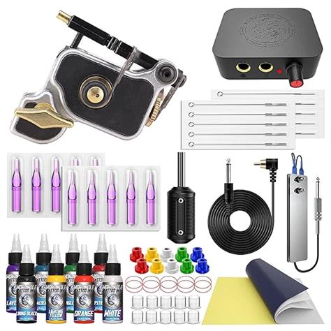 Amazon Wormhole Tattoo Kit Complete Tattoo Machine Kit Shading