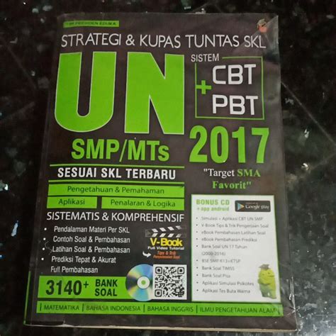 Jual Strategi Dan Kupas Tuntas Skl Ujian Nasional Un Smp Tim