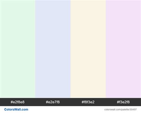 Tetradic colors scheme Cosmic Latte color #E1F8E7 hex | Color schemes ...