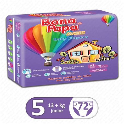 Bona Papa Magic Diapers Mega X Large 72pcs Price In Pakistan View