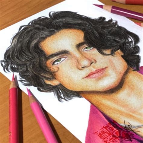 Drawing Timoth E Chalamet Silvy Tjan Youtube Art Reference