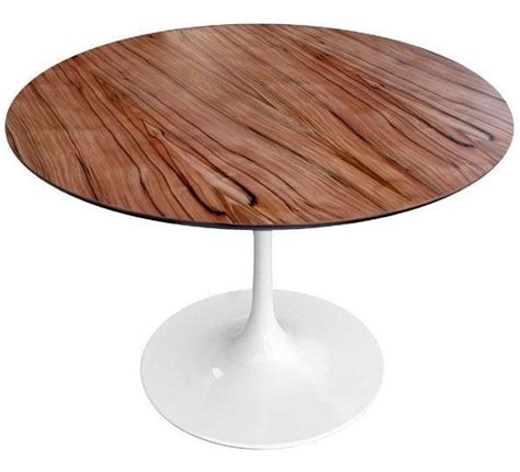 Mesa Jantar Tulipa Saarinen Redonda Cm Madeira Ou Laca R