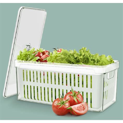 Organizador De Geladeira Para Frutas Salada Legumes Verduras Shopee