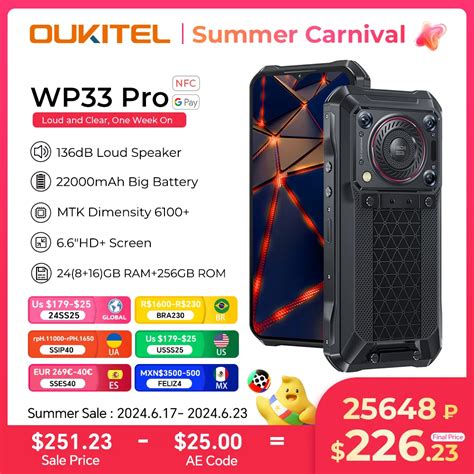 Oukitel WP33 Pro - Full phone specifications