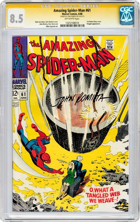 Sold At Auction John Romita John Romita Sr Amazing Spider Man 61