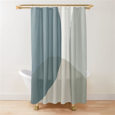 Mid Century Minimalist Shower Curtain For Sale By Urbanepiphany