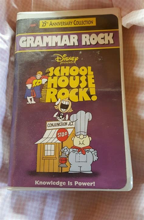 Lot of 2 VHS Video School House Rock Multiplication Rock, Grammar Rock | School house rock ...