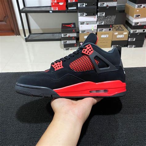 Jordan 4 Red Thunder Qc Rrepsneakers