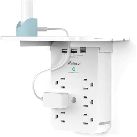 Get 40% Off This 6-Outlet, 3-USB Port Wall Outlet Extender on Amazon