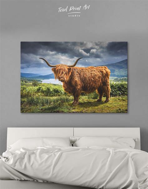 Highland Cow Highland Cow Photo Collage Multi Panel Wall Art Wall