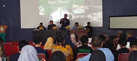 Gelar Halal Bihalal Rektor UIT Ajak Kembalikan Kejayaan UIT Zona Sulsel