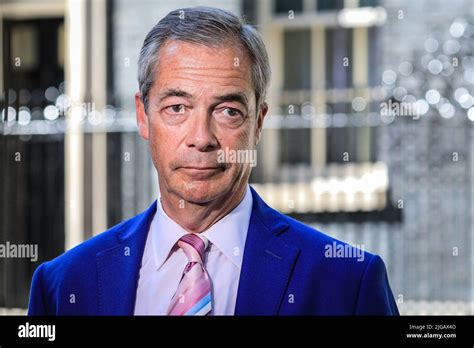 Nigel Farage Broadcaster Former Leader Of The UK Independence Party