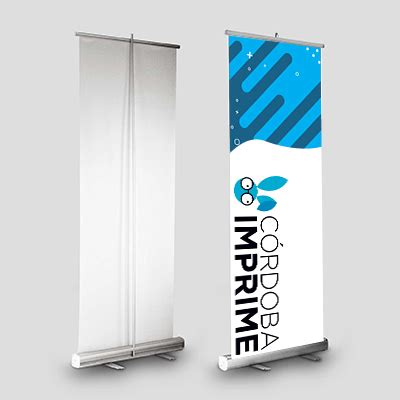 BANNER CON PORTA BANNER ROLLUP Córdoba Imprime