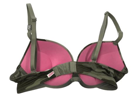 Buy Victorias Secret Pink Wear Everywhere Super Push Up Green Camo