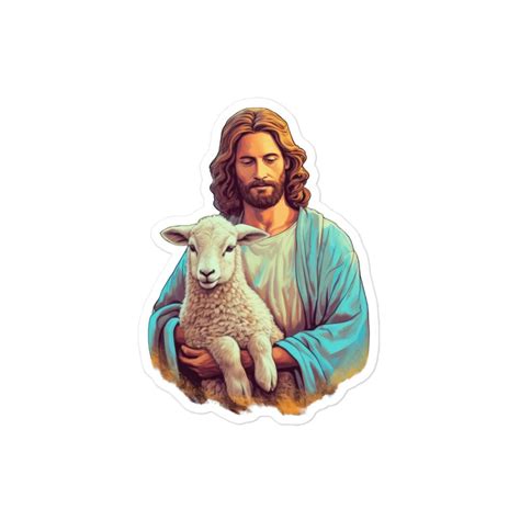 Redemptive Love Of Jesus Christ Sticker For Faith Based Art Cute Jesus