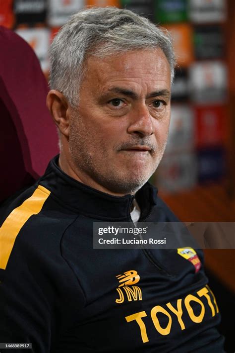 AS Roma coach Josè Mourinho during press conference at Centro... News ...