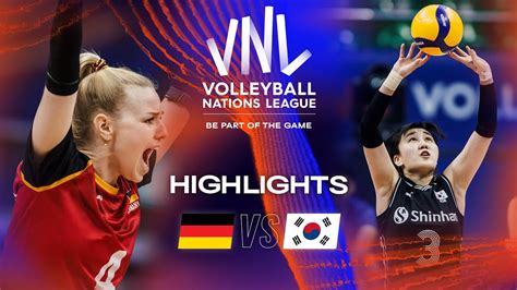 Ger Vs Kor Highlights Week Women S Vnl