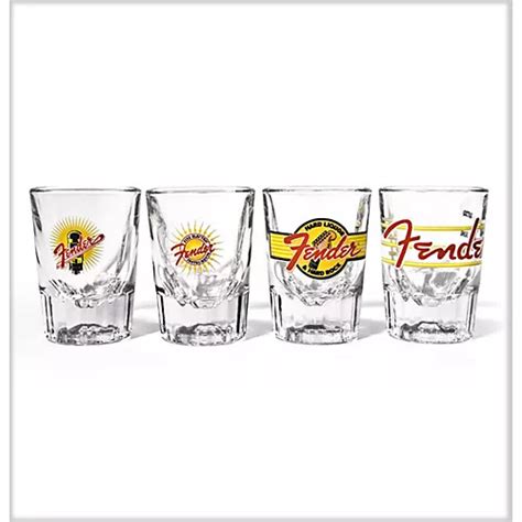 Fender Saloon Shot Glasses Set Of 4 Musician S Friend