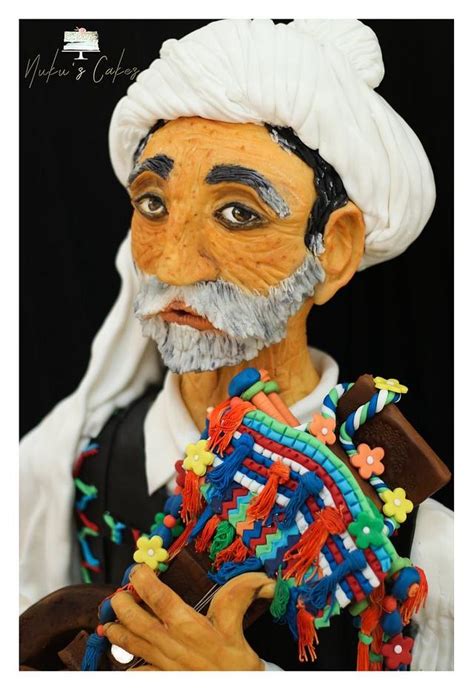 Old Baloch Musician Of Pakistan Cake By Nukus Cakes Cakesdecor