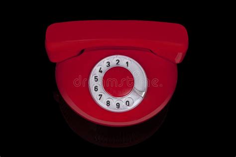 Red Retro Phone Stock Photo Image Of Phone Object 35591400