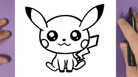 How To Draw A Drawing Cute Pikachu Step By Step Tutorial