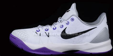 Nike Zoom Kobe Venomenon 4 White/Black-Wolf Grey-Court Purple | Nike ...