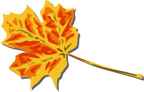 Herbst Blatt Vektor ClipArt Grafik Public Domain Vektoren