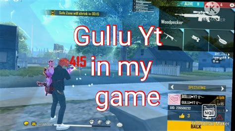 Gullu Yt In My Game Gulluyt Youtuber YouTube