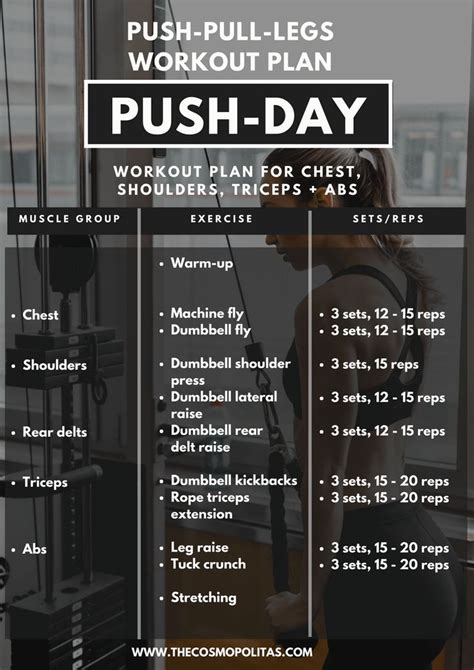 push pull legs workout routine pdf 3 day - Elvia Vanhorn