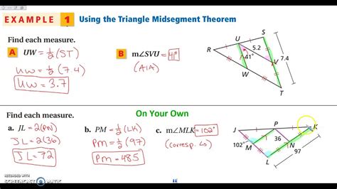 How To Solve Midsegment Triangle