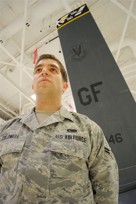 Warrior Of The Week Airman 1st Class Aaron Caldwell Grand Forks Air