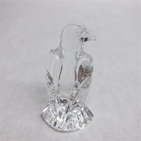 Steuben Crystal Bird Hand Cooler