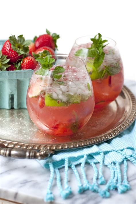 Strawberry And Passion Fruit Caipirinha Cocktail Recipe