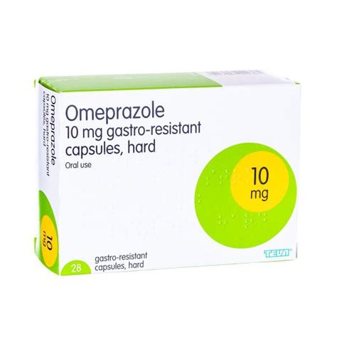 Omeprazole 10mg gastro-resistant capsules (28 Cap(s))