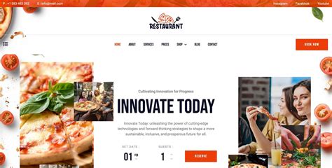 Pizzeria Pizza Wordpress Theme Nicdark Themes