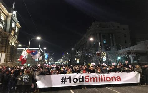 Anti-government protests spread across Serbia